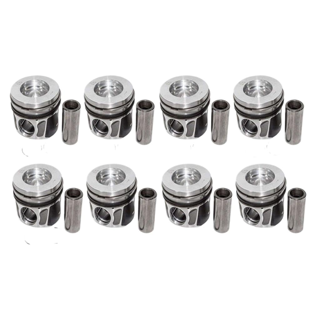 Jeu de pistons et d'anneaux de moteur, 8 pièces, pour 448DT 4.4 Diesel TDV8 SDV8 LAND VOGUE, Compatible avec