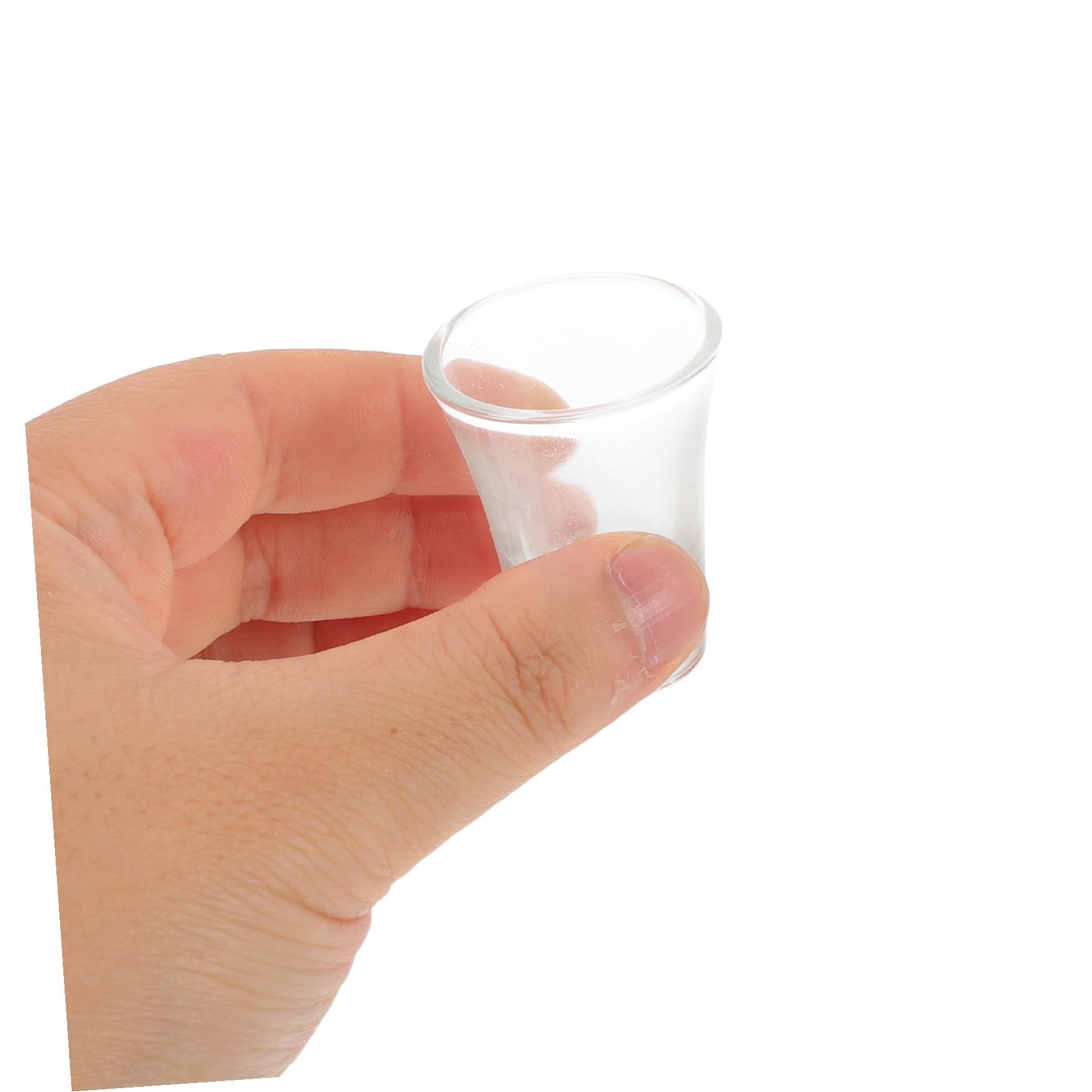Ensemble de 24 Petits Verres à Shot en Verre Cristal Élégant 15ml Réutilisables et Portables pour Fêtes Religieuses et Réunions Familiales