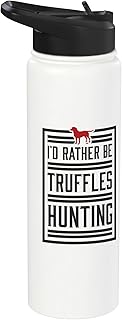 Rather Truffle Hunting Ascomycete Mushroom Gift Shirt Stainless Steel Insulated Water Bottle