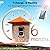 Buenkee Smart Bird Feeder with Camera - 2K HD Live View & Auto Capture, AI Bird Identification, Solar Powered with 64GB SD Card, Real-Time Alerts, 5 DIY Accessories for Birds Lovers