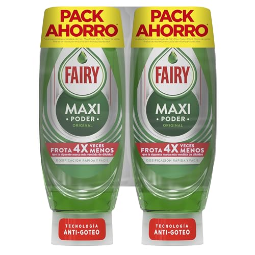 Fairy Maxi Power Concentrated Dishwasher Set, 2 x 450ml