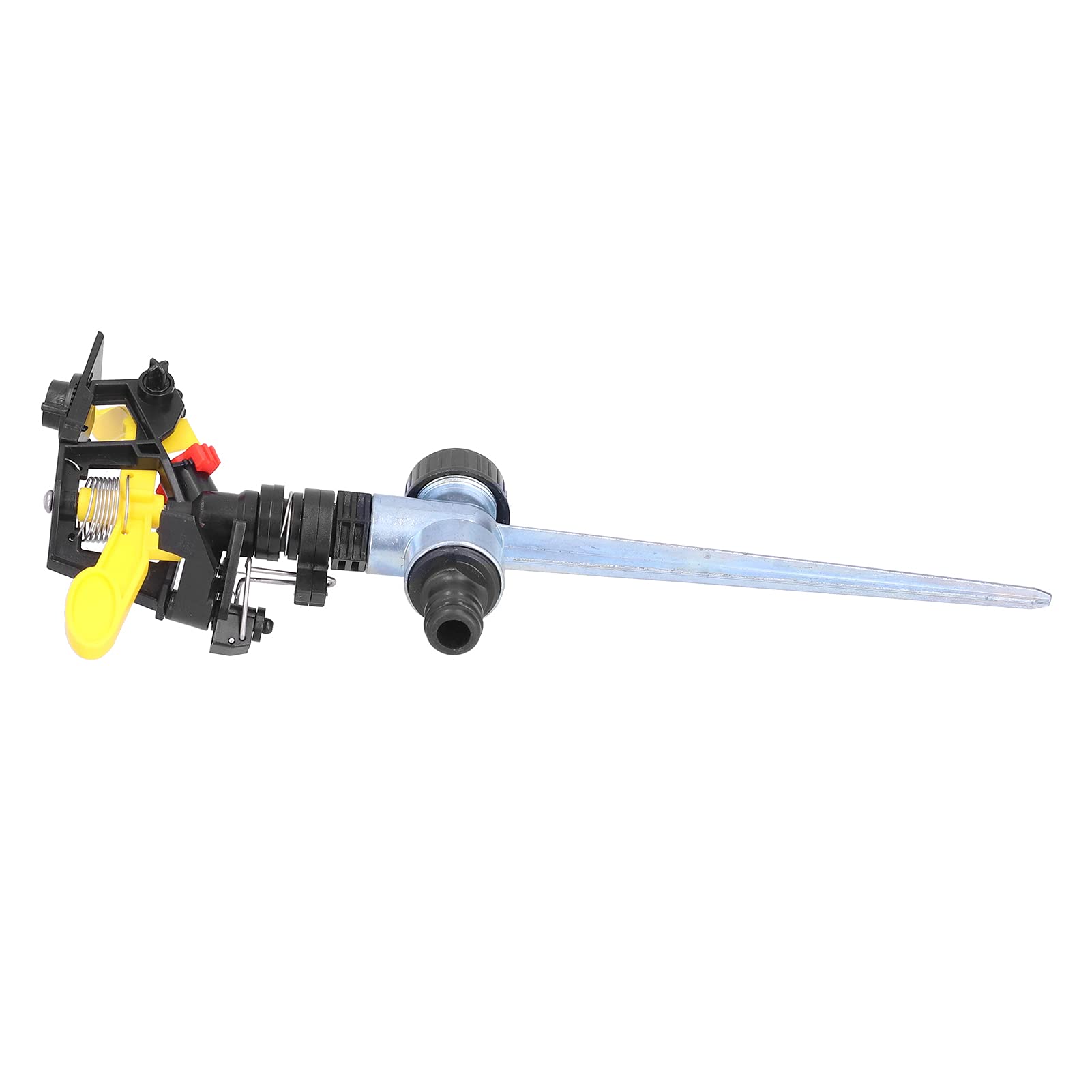 CAXUSD Dreh-Sprinkler Aus Zinklegierung – 360° Drehbar, Für Garten, Rasen & Gewächshaus, Silber