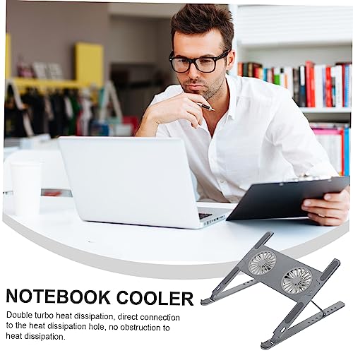 Cooler para Laptop Mikikit con Ventilador USB y LEDs miniatura 5