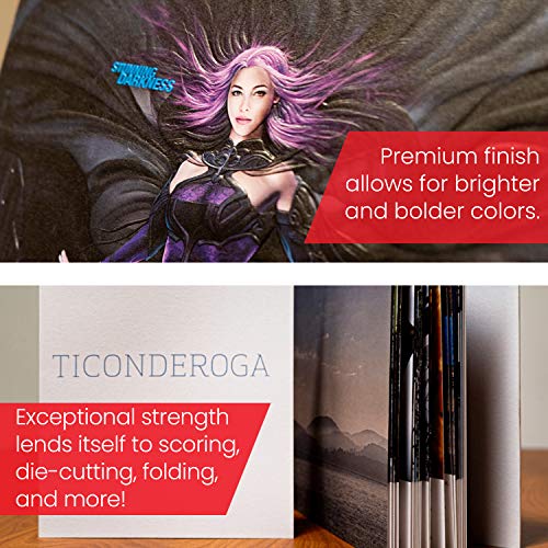 Accent Opaque White Cardstock Paper, 100lb Cover, 271