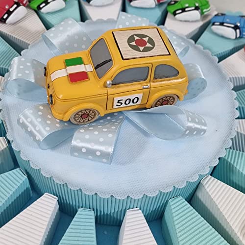 Torta Bomboniera Macchine Auto Magnete, centrale