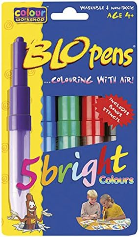 Centropen Bright Colour Airpen 5-Piece Set