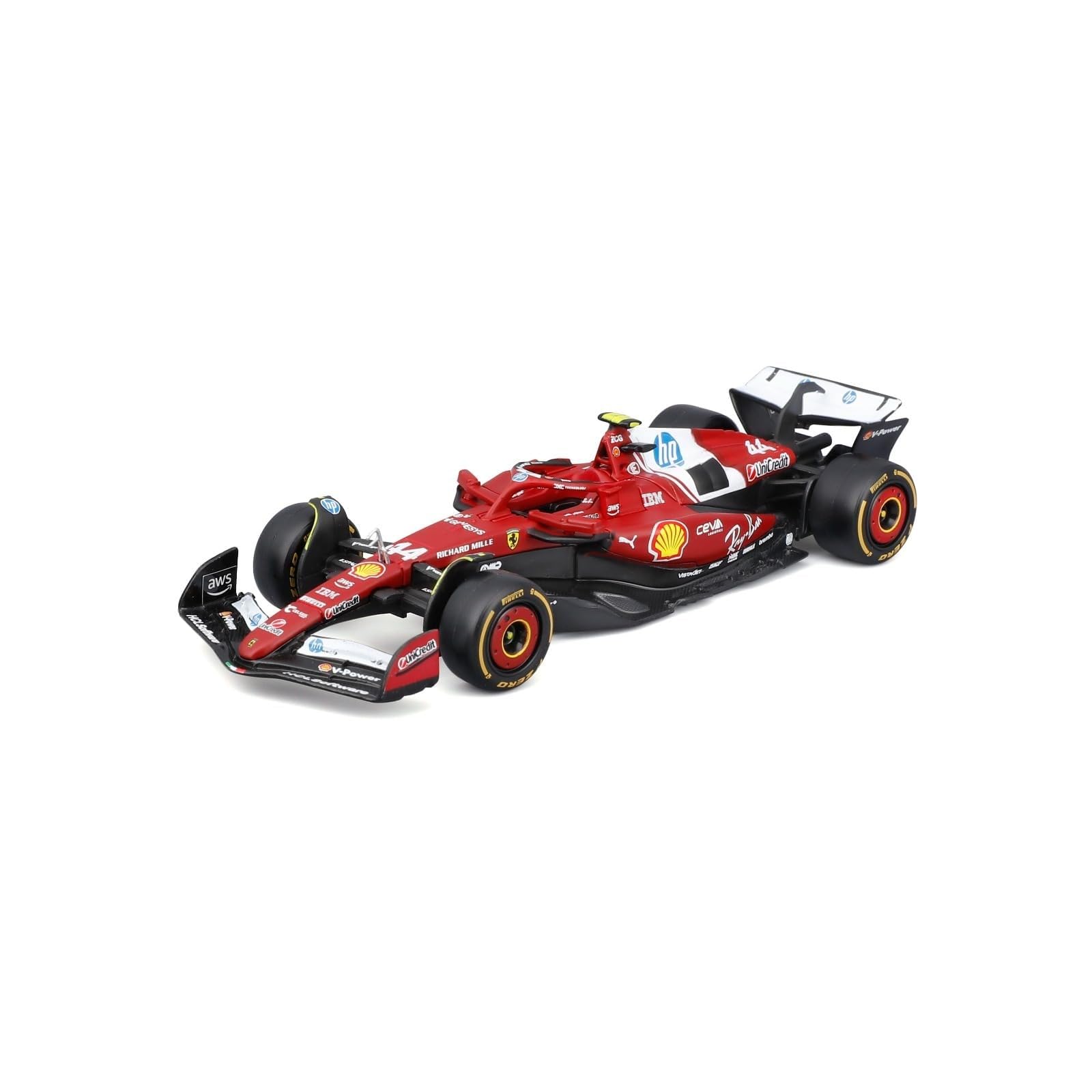 1:43 RACE FORMULA SFR FERRARI SF-25 (2025) 44 HAMILTON Bburago