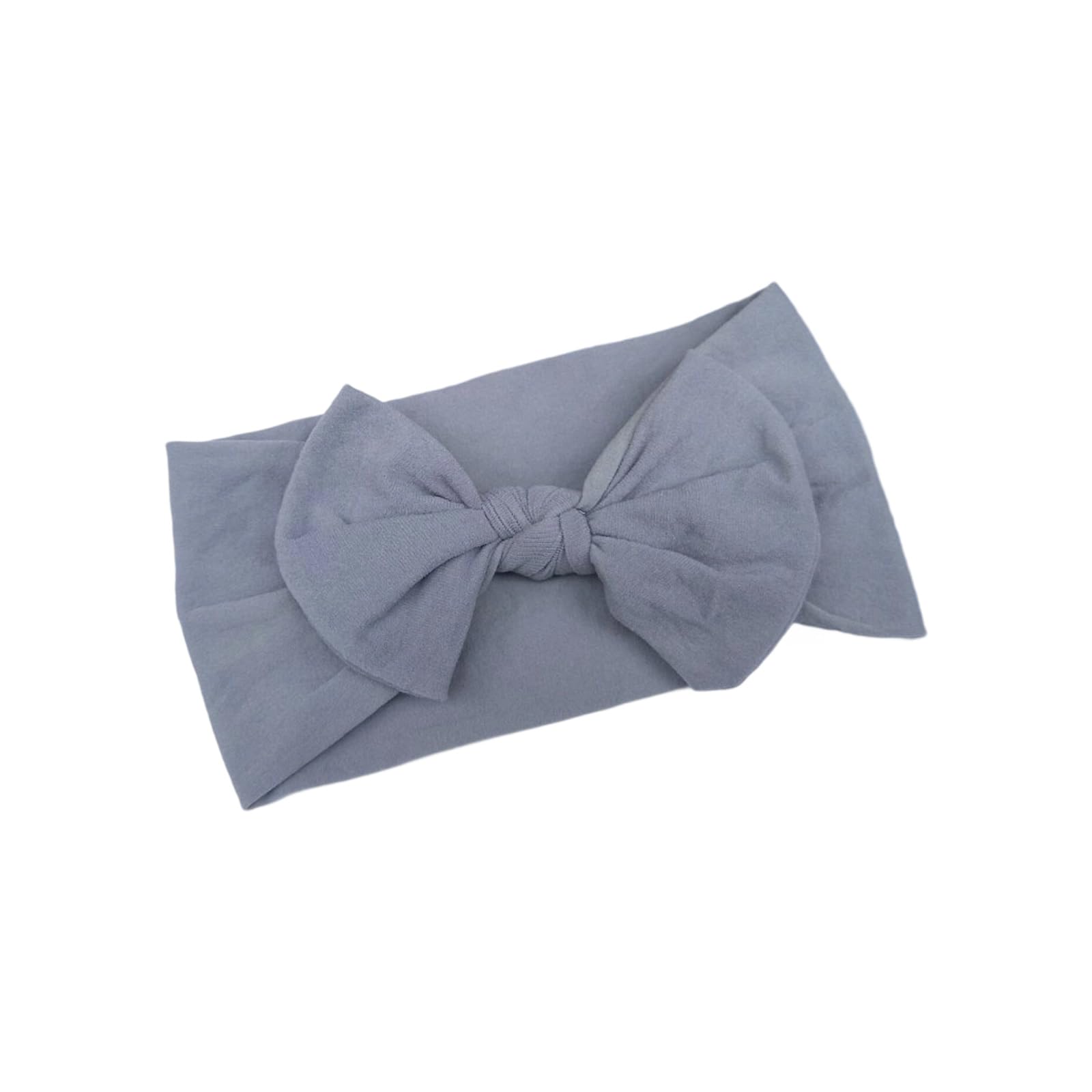 YUXITA Soft Nylon Hairband Hair Bows Gentle Elastic Headbands For Infants Toddler Multi Color