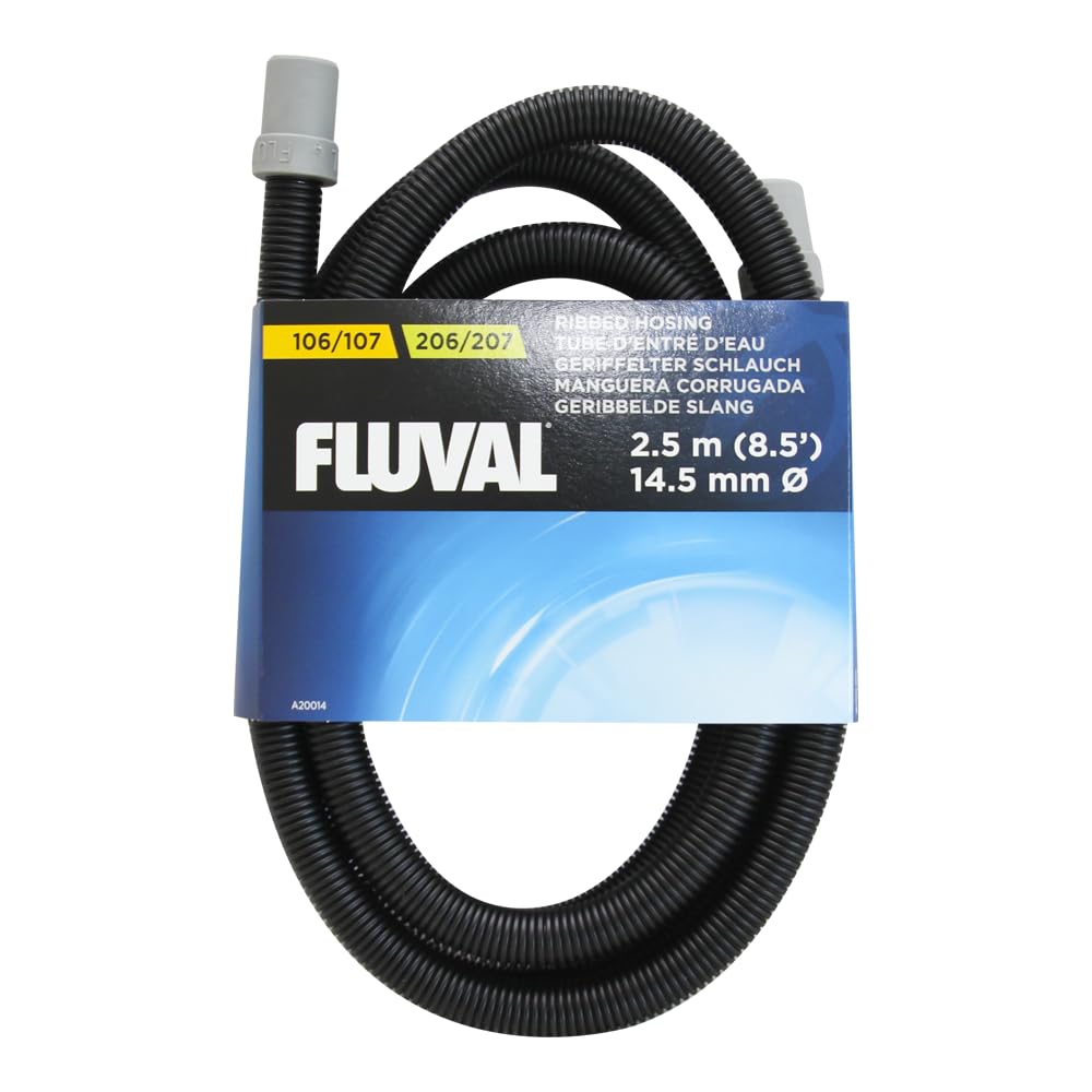 Fluval Ribbed Hosing - For 104-204, 105-205, 106-406 2.5M