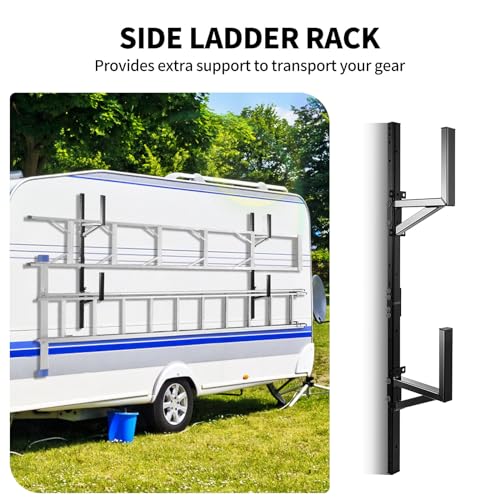 image for TOPTGO Trailer Ladder Rack, Ladder Rack for Trailer Fit for Cargo Open
