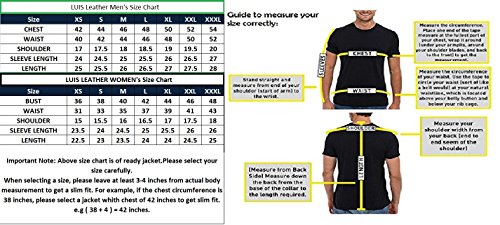 Mens Guardians Distressed Red Maroon Leather Jacket3