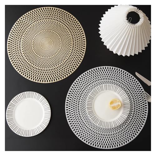 Napperon de dessous de verre argenté antidérapant et imperméable pour verre - 4