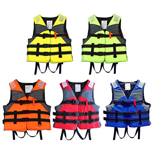 TYFY Zwemvest voor volwassenen, reddingsvest met fluitje, draagbaar drijfhulp, reflecterend reddingsvest, zwemjas, voor watersport, kajakken, boottochten, snorkelen - Image 3