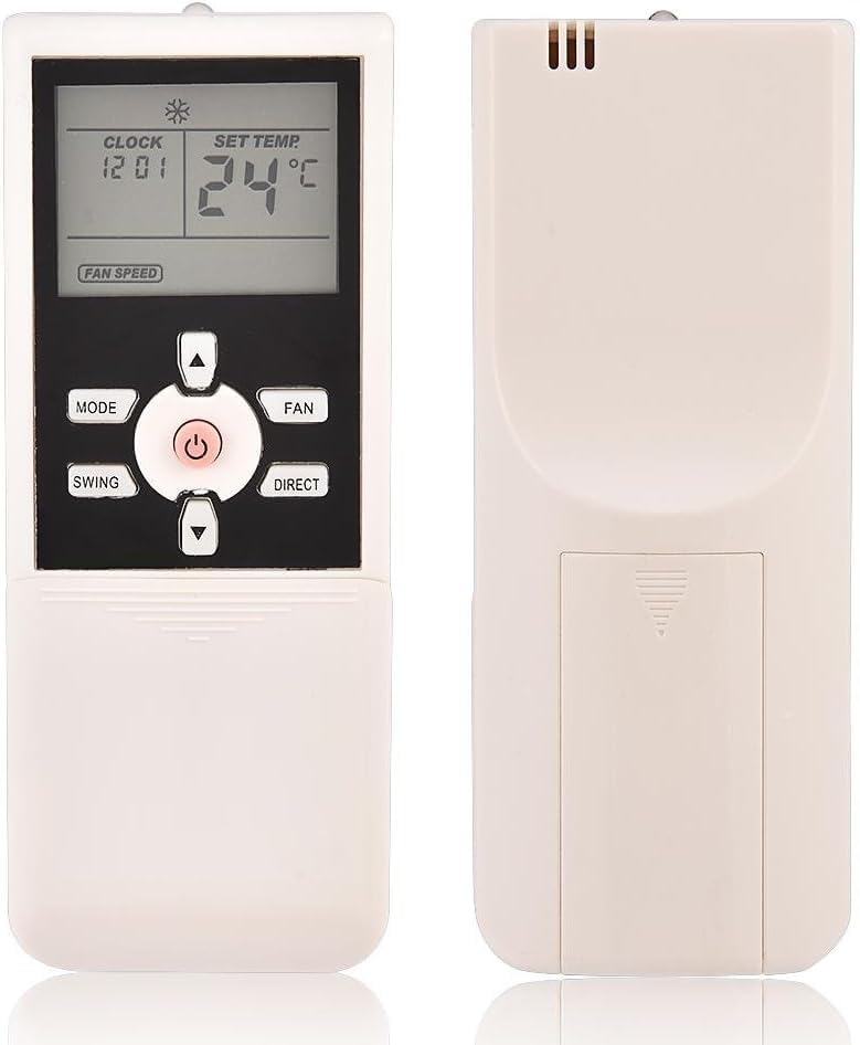 Image of AC Remote Control Suitable for Videocon, Voltas, Midea, Kenstar & Bluestar AC | 55 AC Remote Control - Please Match Every Button with Your Old Remote (VCON-55)