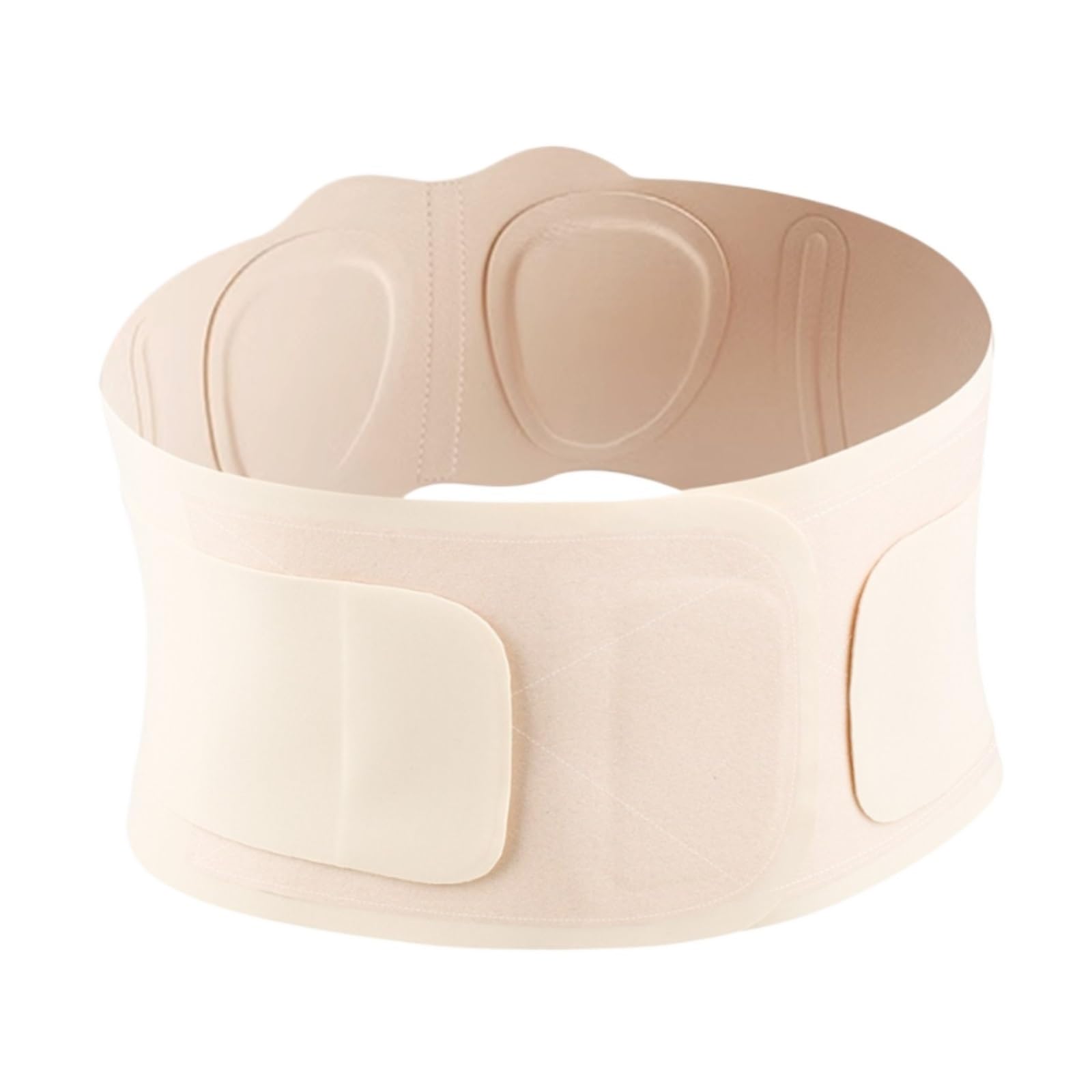 Fascia Lombare Cintura di Supporto Lombare Leggera E Traspirante for Lo Sport Cintura Schiena(Beige,M)
