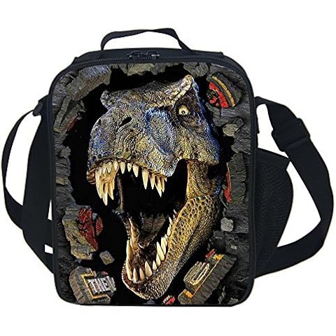 CAIWEI Bolso Aislado del Dinosaurio 3D Cover