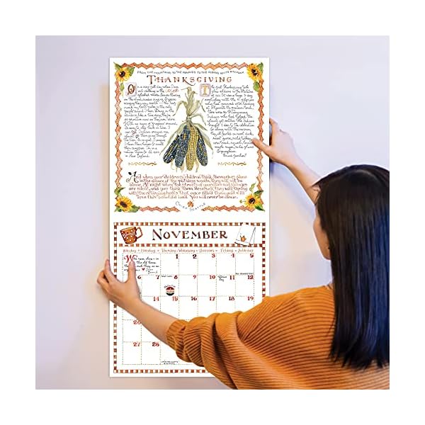 TF PUBLISHING - Susan Branch (Heart of the Home) Wandkalender 2022 – Zuhause und Büro Organizer – großes monatliches… – Bild 5