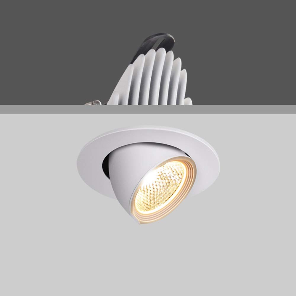 Wbudowana lampa typu Downlight LED Elephant Nose 3000K 4000K 5700K Ciepły, zimny biały Oświetlenie sufitowe do mycia ścian Inżynieria wewnętrzna Lampa sufitowa AC85-265V do łazienki Kuchnia Ciekawe