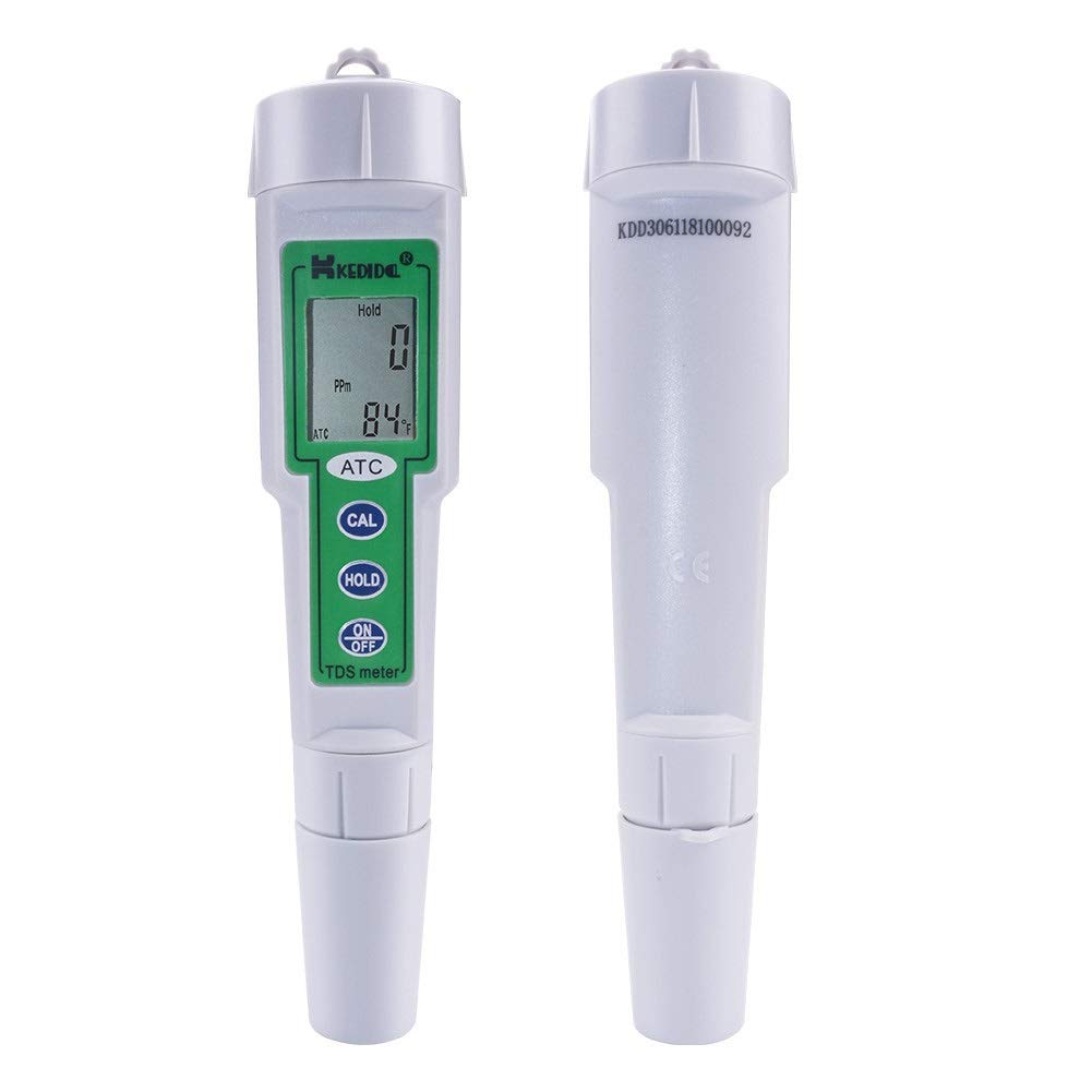 Portable Tipo Pluma TDS Calidad del Agua Análisis Meter Rango de medición 0-9999 PPM TDS Tester de Bolsillo del TC-3061