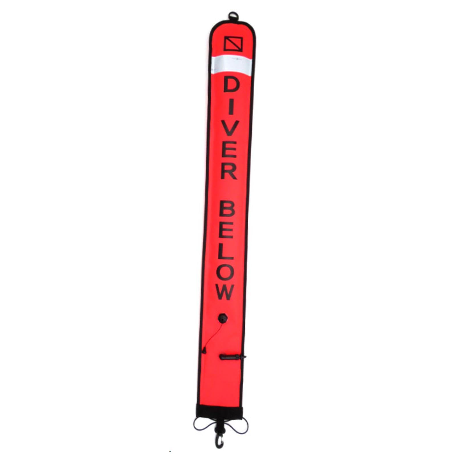 Boa di Superficie per Immersioni (SMB) per Adulti, Ideale per Lo Snorkeling All'aperto.