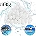 Produktbild AEF 500G Filterbälle Für Pool, Schwimmbad, Filterpumpe, Aquarium Sandfilter, Für Glasklares Wasser Im Pool Umweltfreundlicher Ersatz Für Quarzsand Und Filterglas