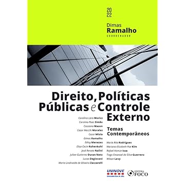 Capa do livro Direito, Políticas Públicas e Controle Externo - 1ª Ed - 2022