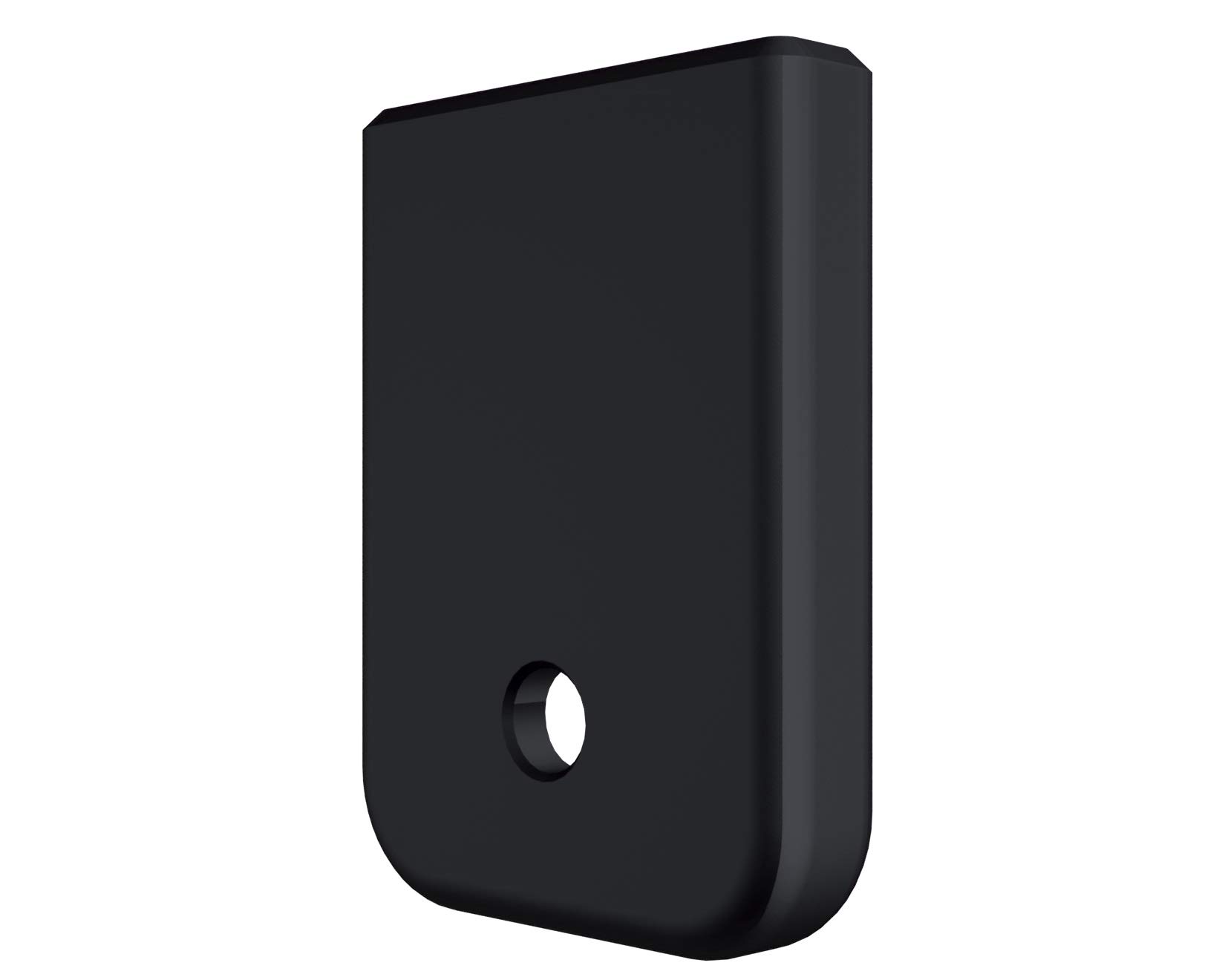 Rowe Tactical Magazine Base Plate for Glock Gen 1-5 - Black (Flat Sides) - Fits 9mm .40 Cal .357 Sig 45 Gap.