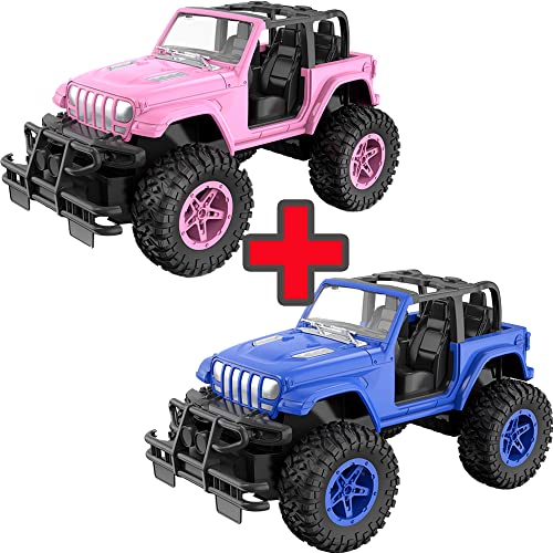 NQD Remote Control Car RC Racing Cars 1:16 Scale 80 Min Play 2.4Ghz Off Road RC Trucks with Storage Case All Terrain Cars Toys Gifts for Boys Kids Girls Teens