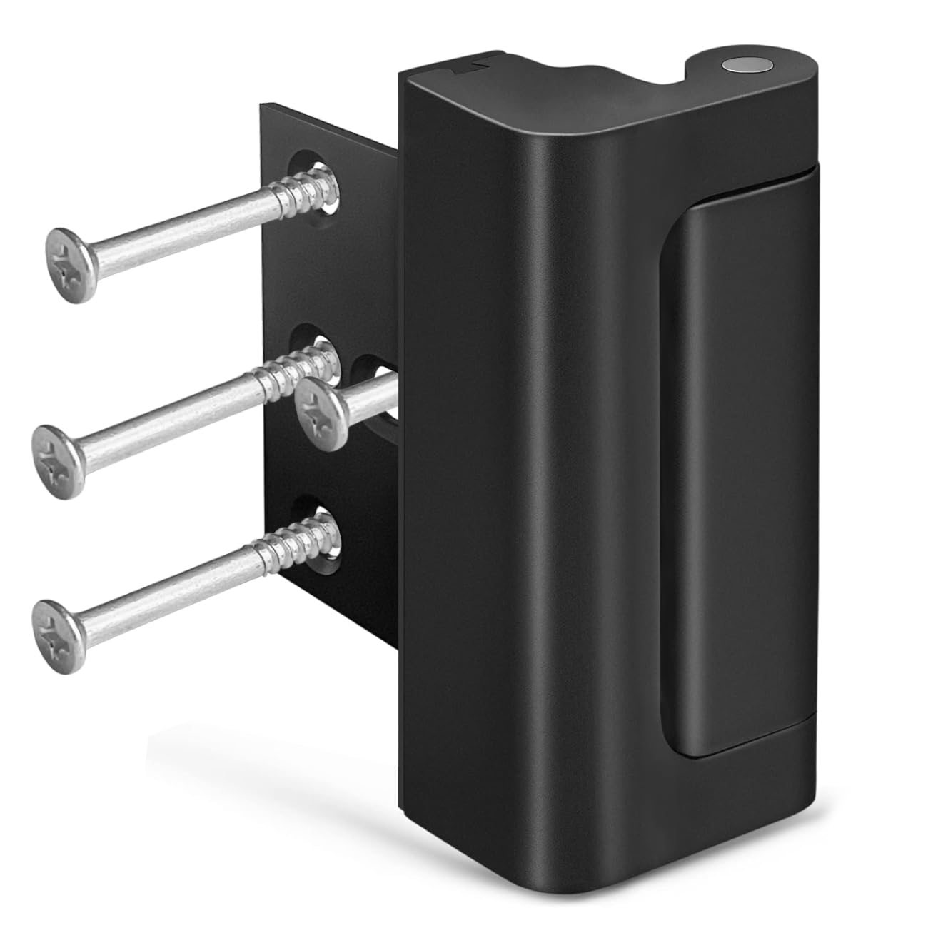 Metal Reinforcement Door Lock - Enhanced Home Security Door Lock, Door Stoppers Security, Child Safety Locks for Doors - Provides Added Security for Residential Apartments (1 Pack)