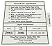 Ridgid 93297 Decal, Groove Adjustment