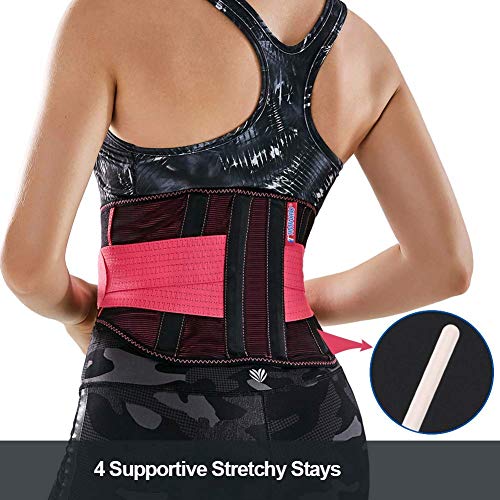 Timtakbo-Lower-Back-Brace-for-Lower-Back-Pain-Relief-Women-and-Men-Lumbar-Support-Belt-for-Sciatica-ScoliiosHerniated-DiscRigidModerate-Back-Support
