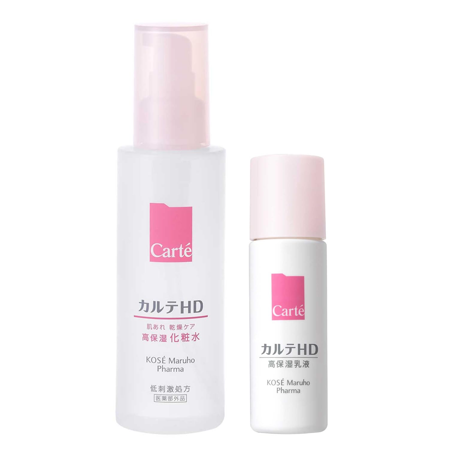 【医薬部外品】 カルテHD モイスチュア ローション 150 mL + モイスチュア エマルジョン35mL 敏感肌 化粧水 乳液 限定キット ヘパリン類似物質 高保湿 乾燥 肌あれ うるおい 無香料