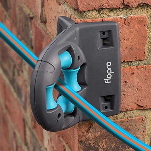 Flopro Wall Mounted Hose Pipe Guide, Blue - Image 2
