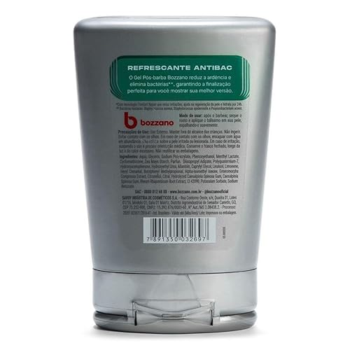 Bozzano Gel Pós-Barba Refrescante 100G Bozzano Gel Pós-Barba Refrescante 100G - Imagem 5
