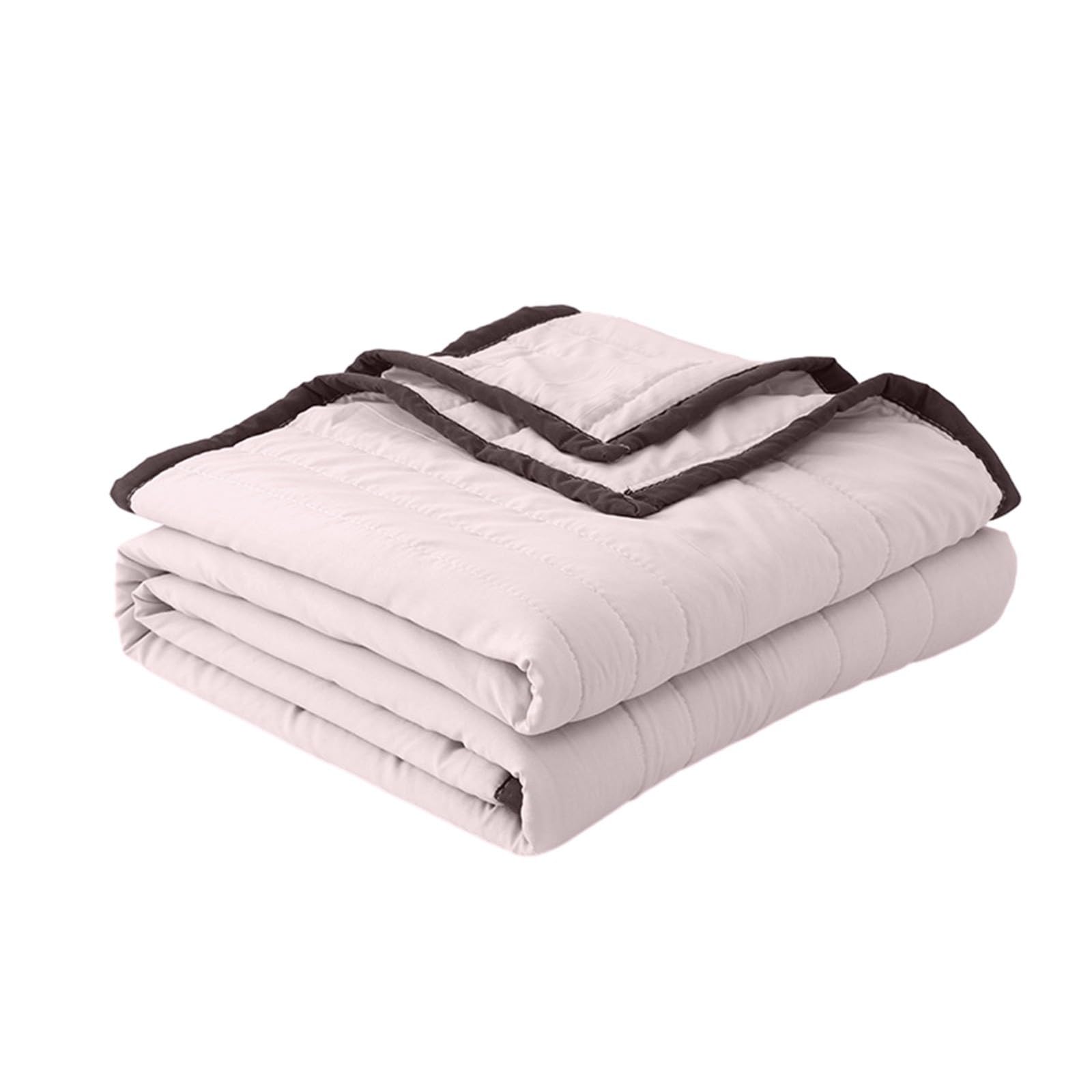 Cooling Blanket Single Size for Hot Sleepers, Double Side Cooling Blanket for Night Sweats, Summer Blanket Keep You Cool All Night (100x150c,Pink) โ image 1