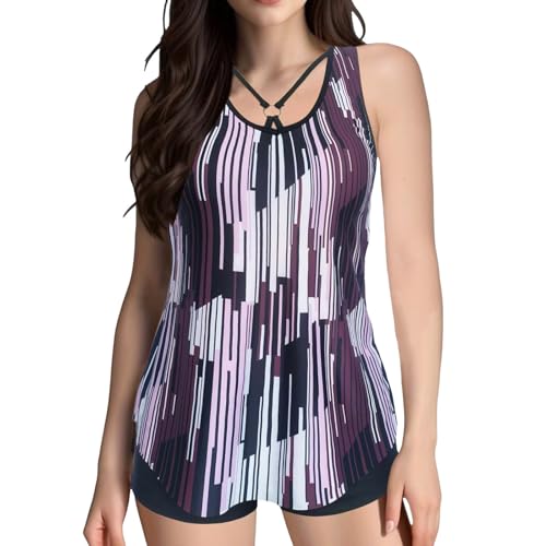 Trajes De BañO Escote Halter BañAdor Rosa Palo Mujer Mujeres En Traje De BañO PequeñO Bikini PantalóN Corto Mujer Vestidos De BañO por Piezas Mini Trajes De BañO Mujeres Traje De BañO para Mujer