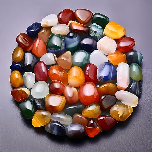 Image of Healing Crystal Set - 0.5 inch, Rhodonite Healing Stones for Healing, Meditation, Reiki
