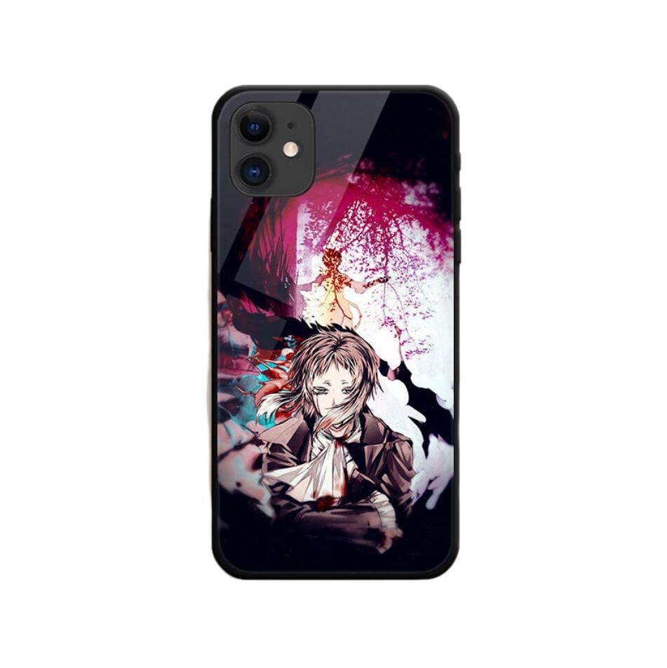 Amazon.co.jp: SQF 文豪ストレイドッグス スマホケース スマホカバー