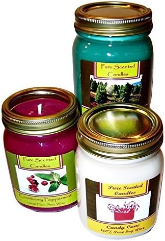 Mason Jar Candle Holiday 16 oz.