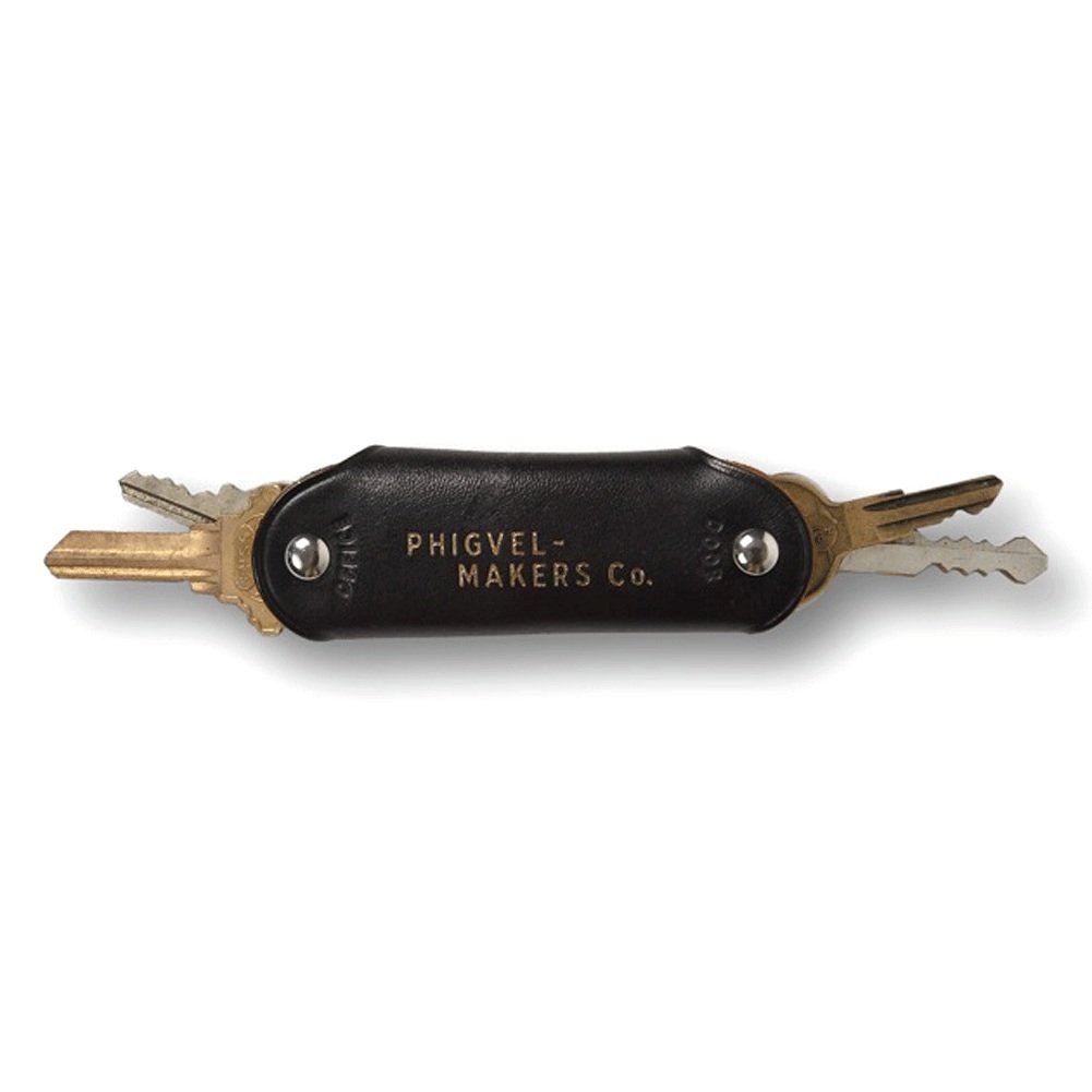 Amazon.co.jp: Phigvel Makers レザーキー回転ケース キーホルダー 