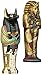 Design Toscano Icons of Ancient Egypt Wall Sculptures, King Tut and Anubis Set