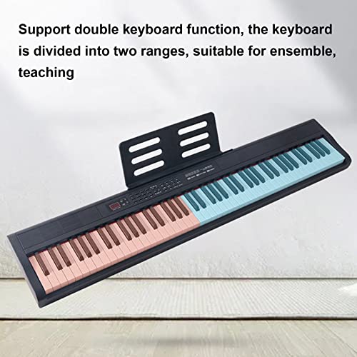 Piano numérique 88 touches pleine grandeur avec touches dynamiques clavier électrique clavier portable support de piano Bluetooth MIDI for débutants adultes enfants inclus support, pédale de sustain - Les Beatles, Paul McCartney, John Lennon, RIngo Starr, George Harrison Piano numérique 88 touches pleine grandeur avec touches dynamiques clavier électrique clavier portable support de piano Bluetooth MIDI for débutants adultes enfants inclus support, pédale de sustain – Image 5