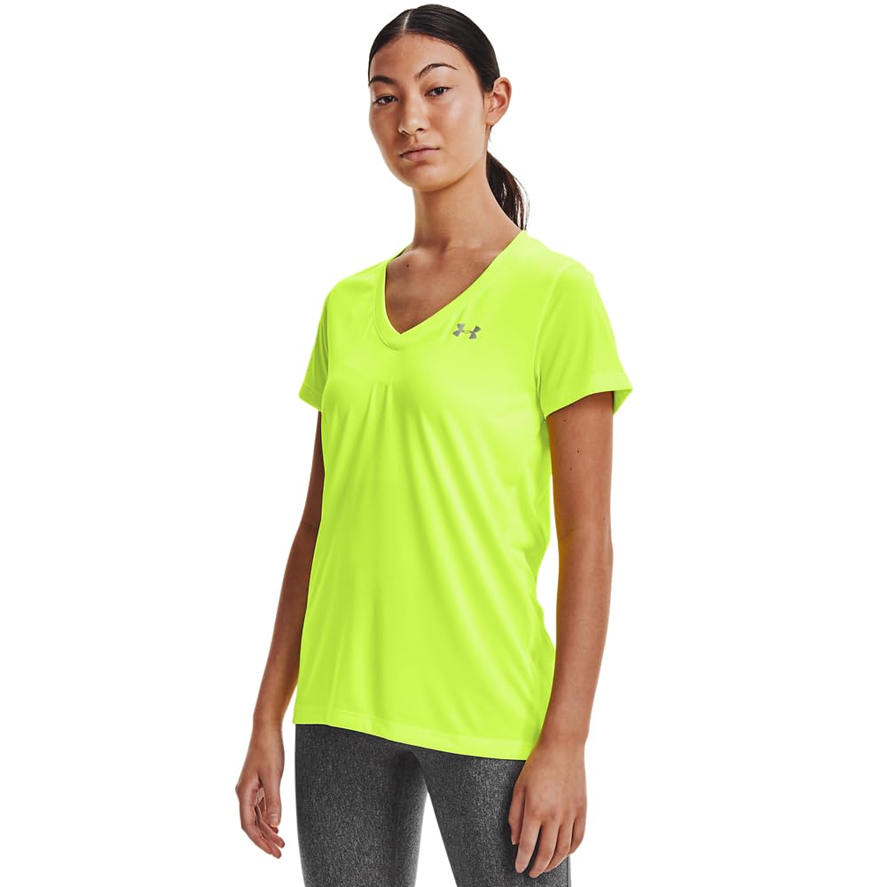 Under Armour Women's UA Tech™ Twist V-Neck Short Sleeve Tech SSV- Twist Mujer (Pack de 1) — view 154