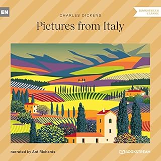 Pictures from Italy Audiolibro Por Charles Dickens arte de portada