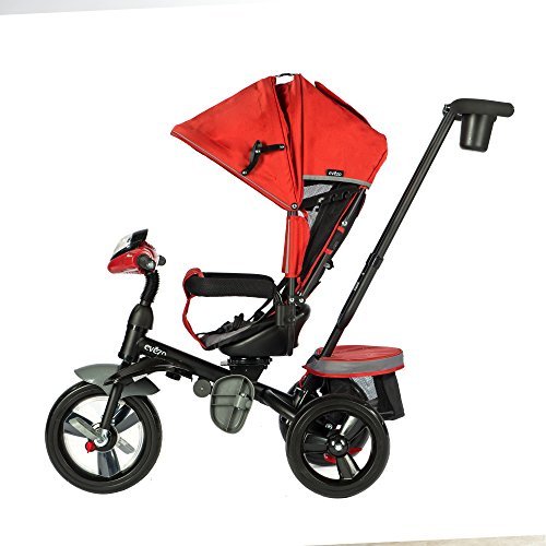 Buy Evezo 302A 4in1 Parent Push Tricycle for Kids, Stroller Trike