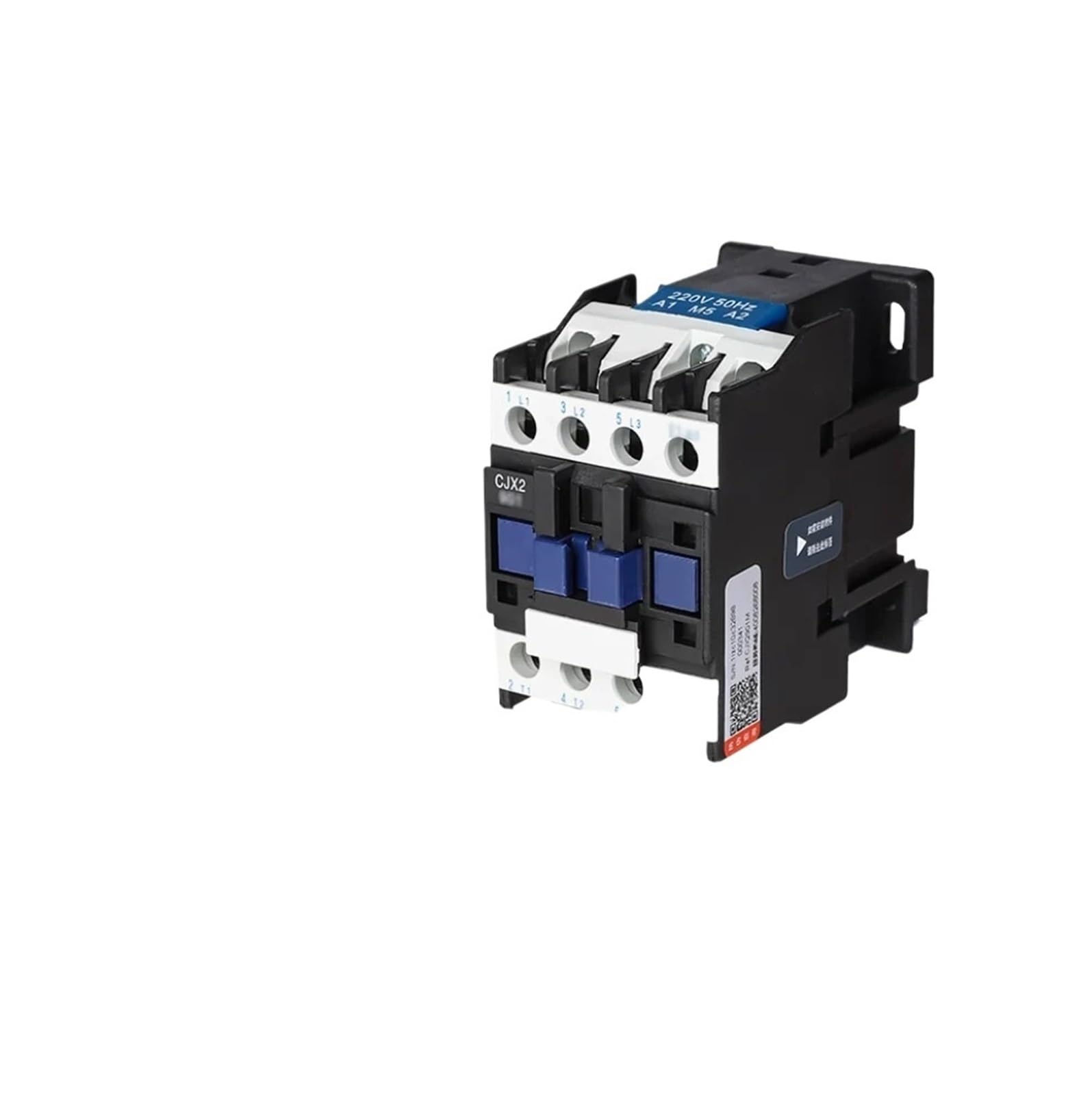 Contacteur CJX2-0910 AC380V triphasé pour commande moteur électrique