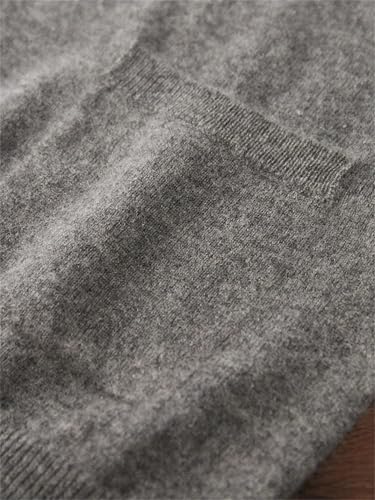 Men's Cashmere Cardigan Vest V-Neck Sweater Sleeveless Knitwear Pockets Casual Waistcoat3