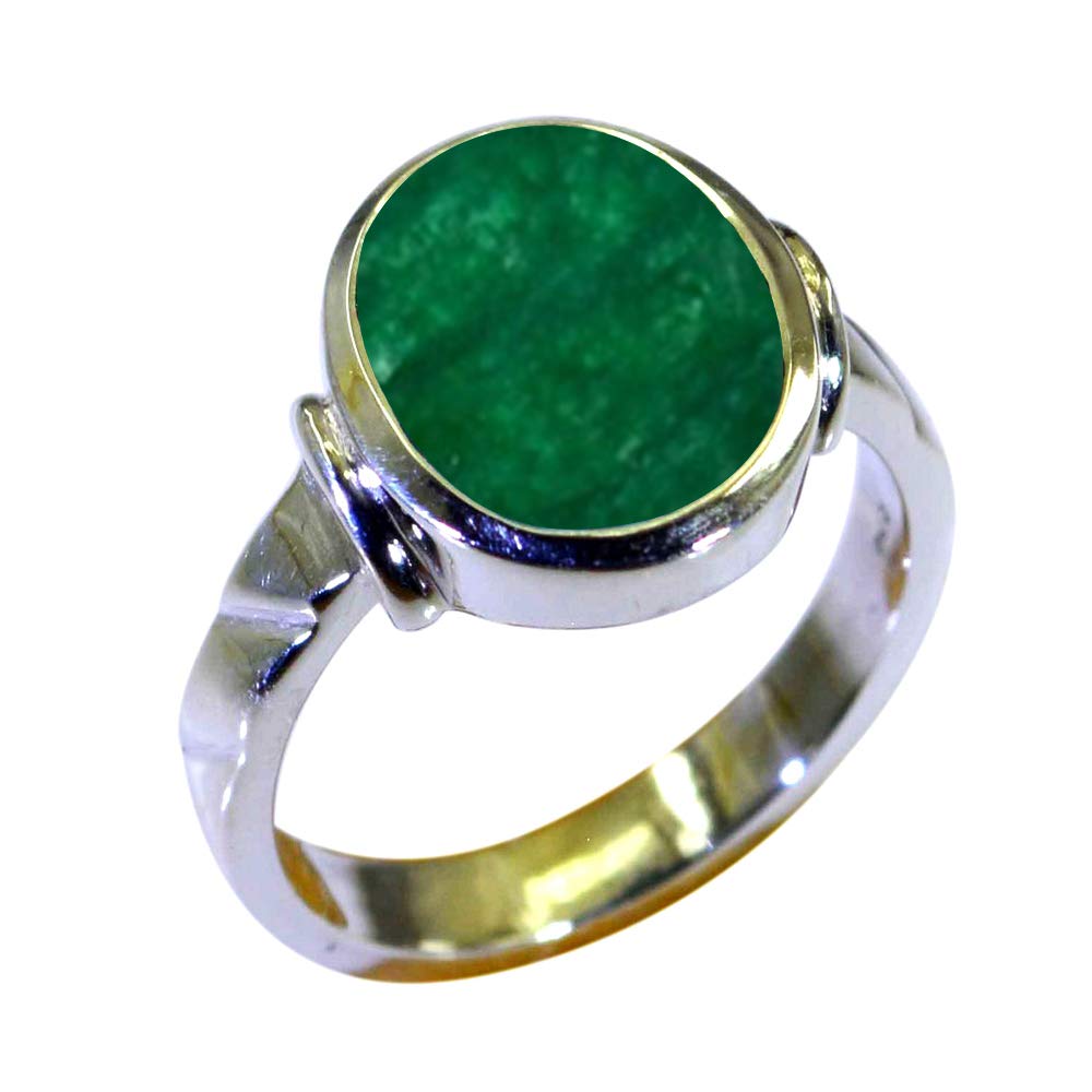 55Carat Choose Your Color Natural Gemstone Sterling Silver Statement Rings Oval Shape Handmade Sizes 5-12…