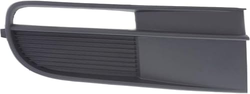 Compatible con cubierta antiniebla Volkswagen Beetle 2012-2018 lado del pasajero  Bisel de rejilla  Negro  ConvertibleCoupeHatchback  VW1039128