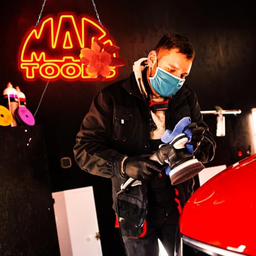 Image of WonderfulLife Tools Neon Sign for Hardware Shop Garage Decor,Led Signs for Man Cave Tools Store or Home Improvement Store,Easy Hanging.